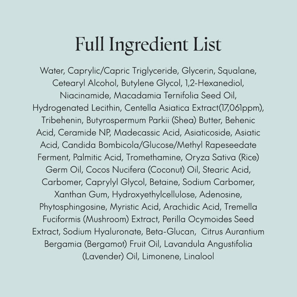 PURITO Centella Cream application routine emphasizing redness relief and barrier support
