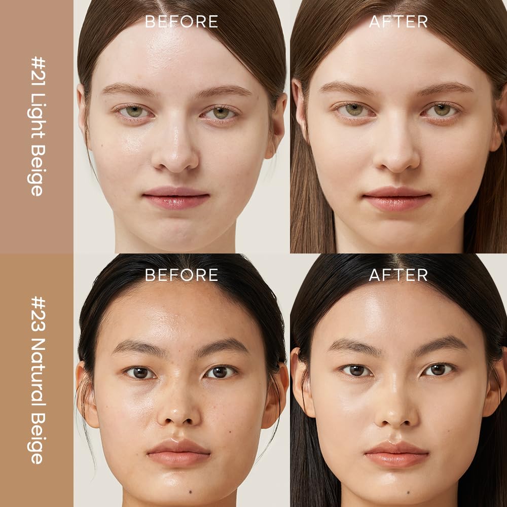 Purito Cica Clearing BB Cream applied outdoors for everyday wear.