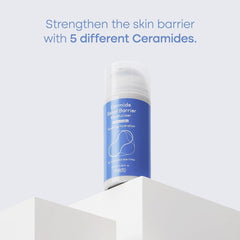 Purito Luminous Ceramide Moisturizer jar with creamy texture for sensitive skin comfort