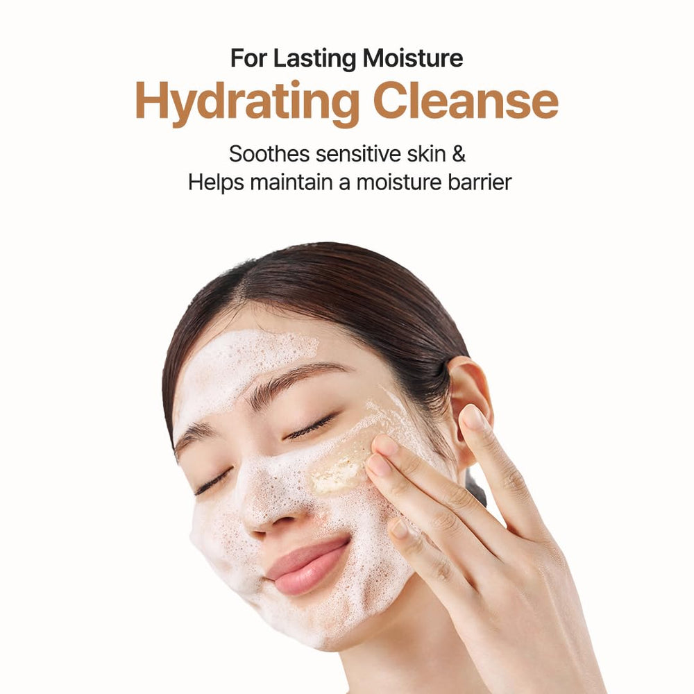 PURITO Oat Exfoliating Polish with panthenol for lasting moisture and gentle soothing.