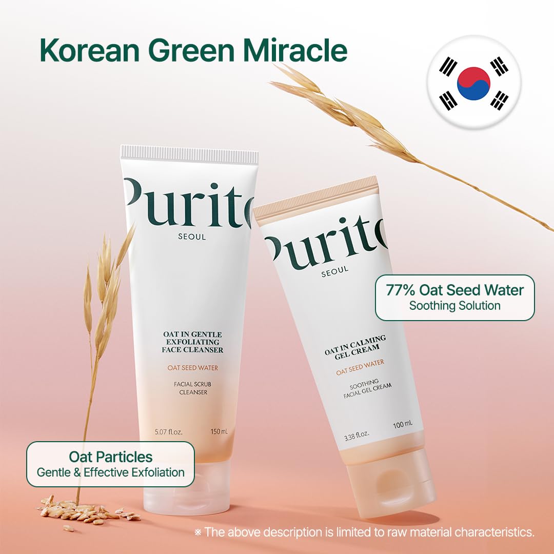 PURITO Oat Velvet Duo cleanser-foam-detail showcases mild cleansing suitable for all skin types.
