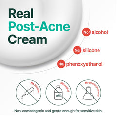 PURITO Panthenol 10% barrier repair texture demonstrates soothing, hydrating care for sensitive, irritated skin.