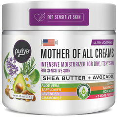 Puriya Intensive Moisturizer cream with honey and shea butter delivering deep hydration