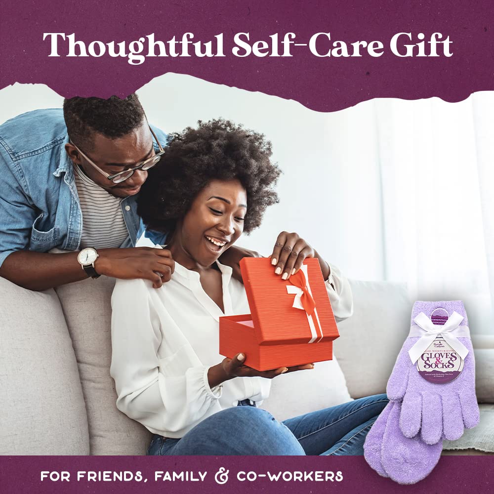 Purple Canyon gift-ready packaging suggests a thoughtful self-care present.