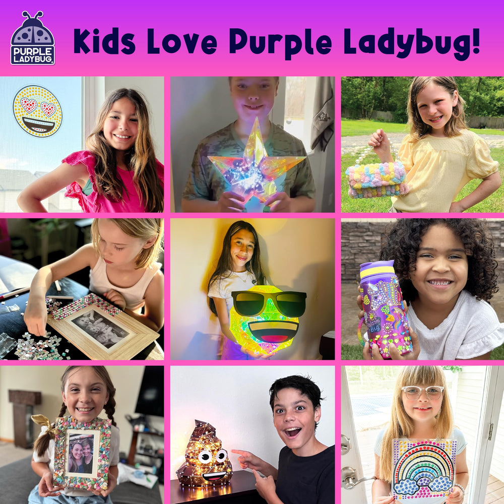 Purple Ladybug gift-ready packaging suitable for stockings or birthdays