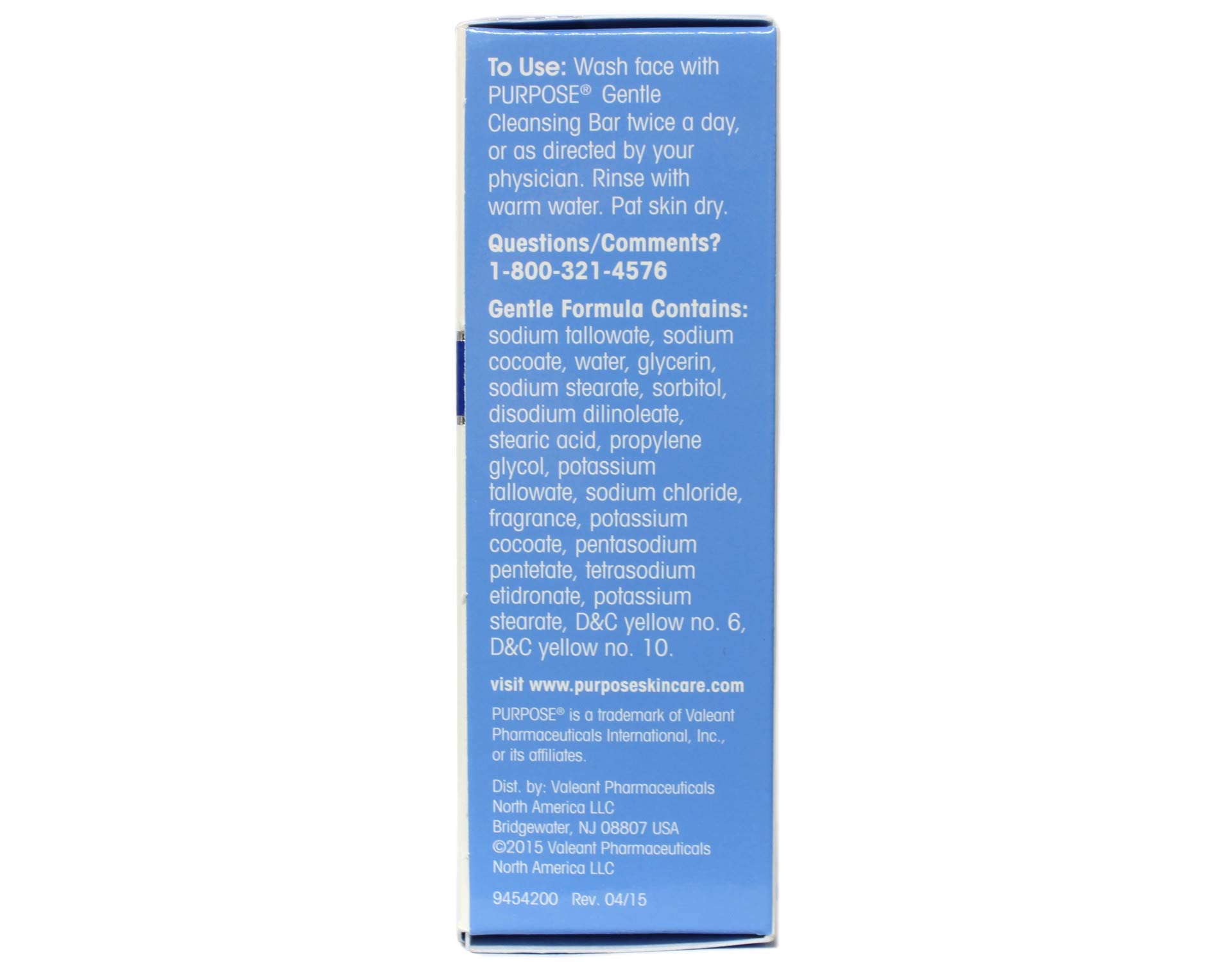 Purpose Gentle Cleansing Bar soft-skin-finish after wash for comfortable feel