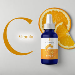 Pursonic Sérum de Vitamina C, textura ligera en rostro y cuello.