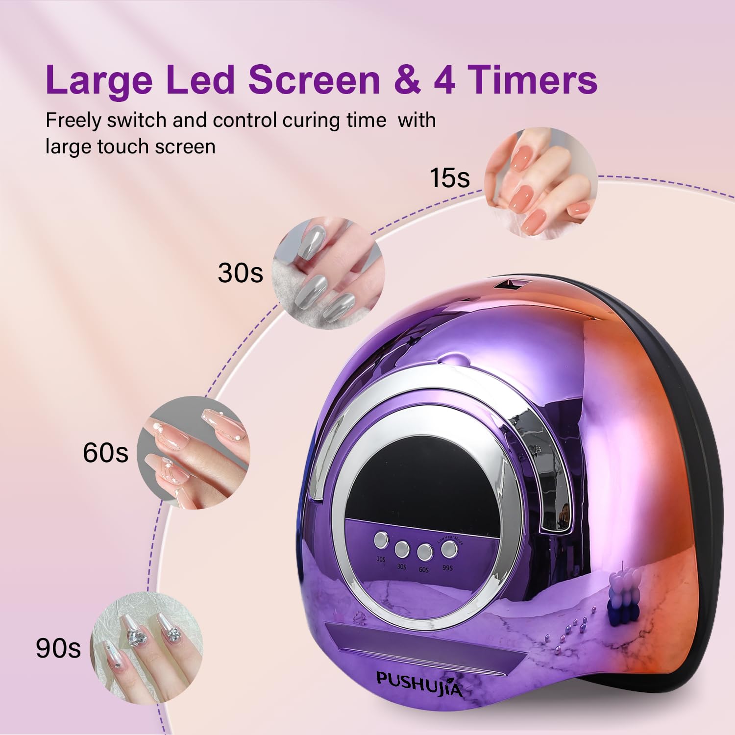 Pushujia nail lamp suitable for both salon and home use