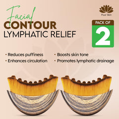 Puur House drainage brush enabling gentle dry brushing for refreshed skin.