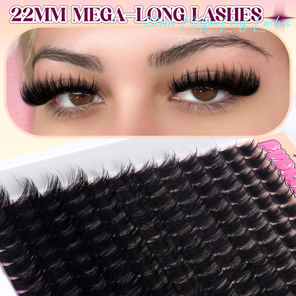 PVDKIW curved lash tweezers for precise cluster placement.