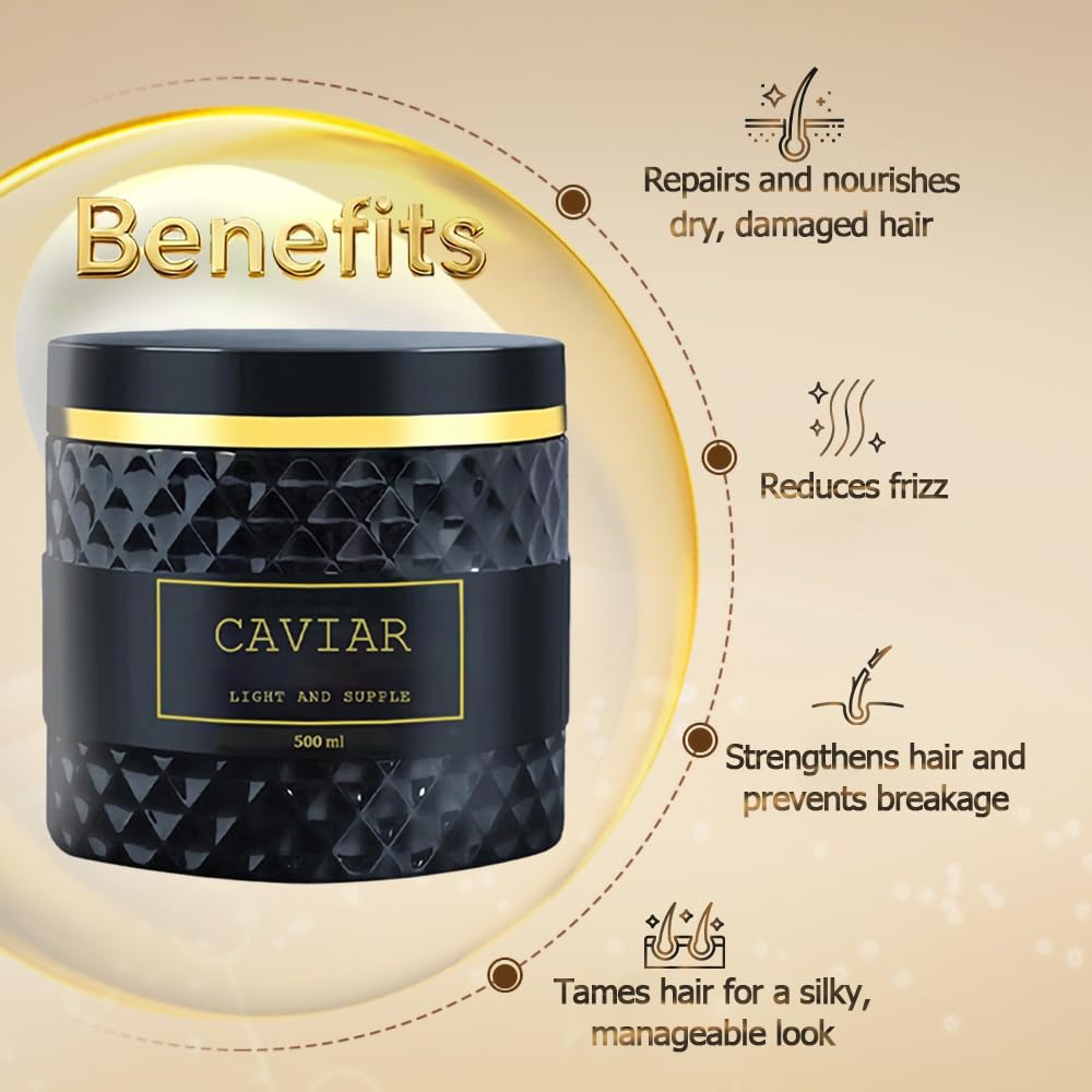 Pwkvsn Caviar Bloom Hair Mask application routine improves detangling