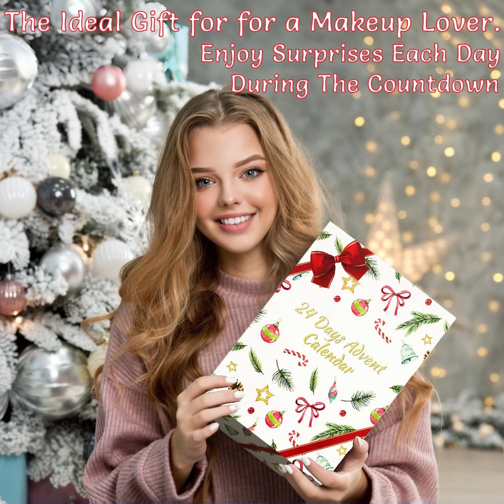 PWYSHXDF makeup advent calendar gift ready packaging invites gifting and festive celebrations