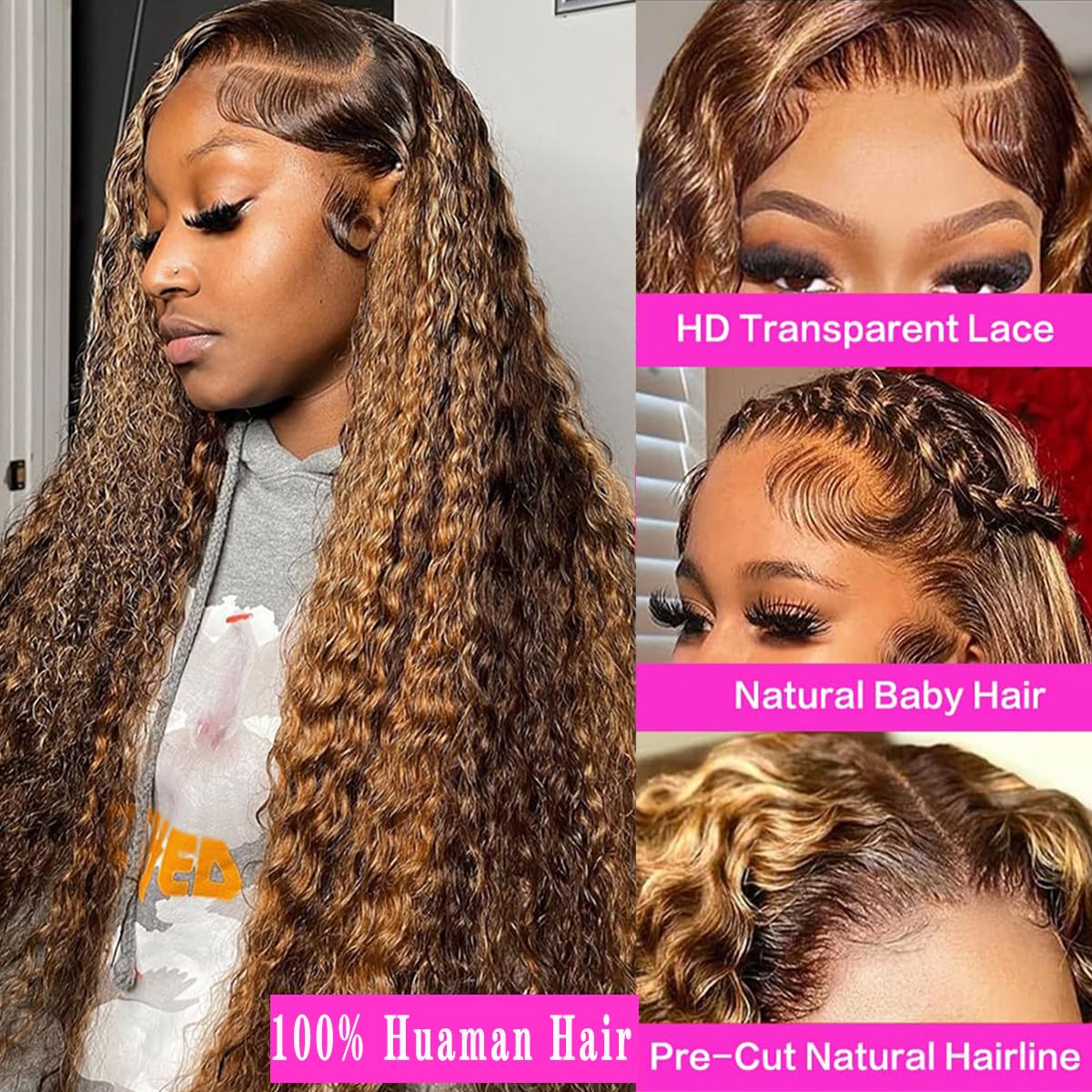 PXTPXT HD 13x6 Swiss lace front offers comfortable skin tone blend