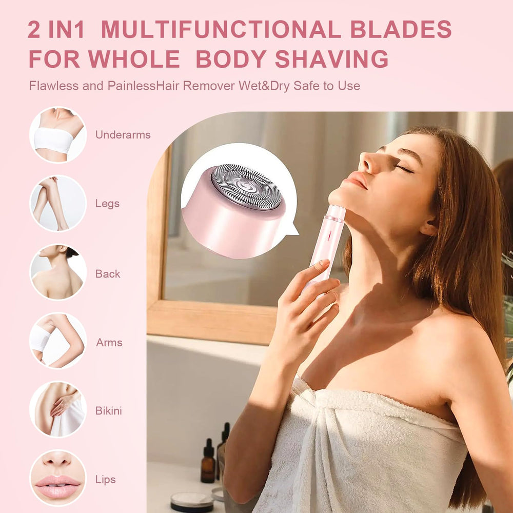 PYATE bikini trimmer IPX7 waterproof for wet and dry use