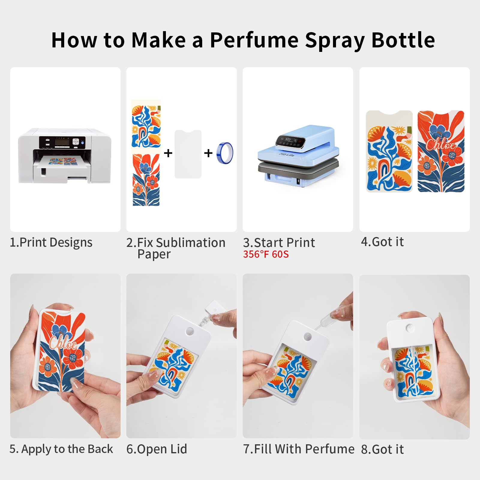 PYD Life leak-proof cap protects contents during trips and daily carry.