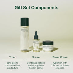 Pyunkang Yul Calming gift box packaging on festive display