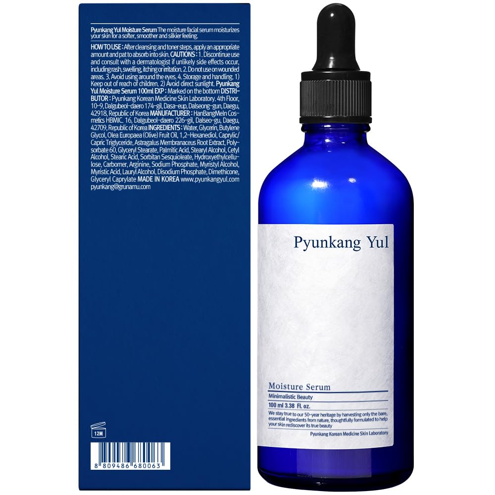 Pyunkang Yul Moisture Serum ingredients milk-vetch-root deliver deeper nourishment for skin