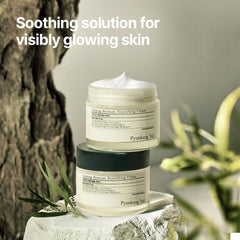 PKY Calming Moisture Cream applied during morning skincare routine