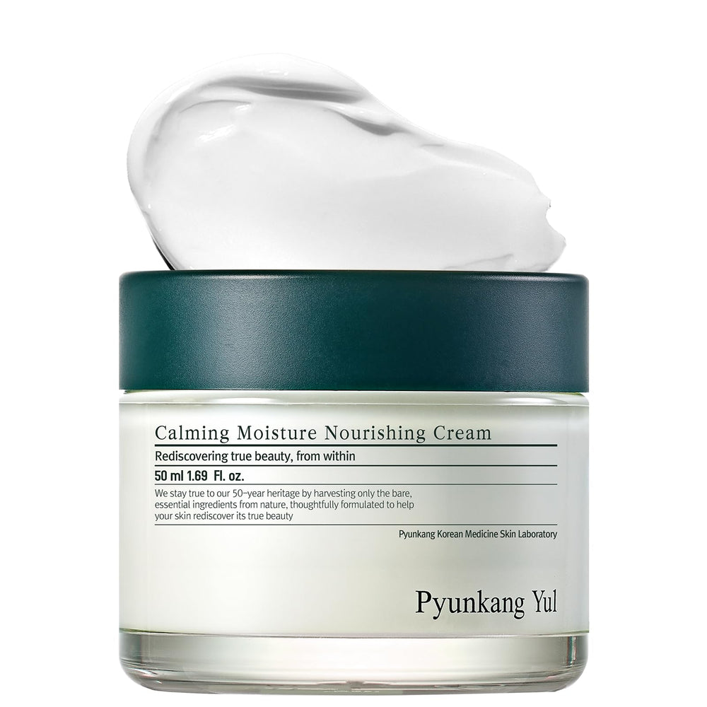 Pyunkang Yul PKY Calming Moisture Cream swatch for soothing hydration
