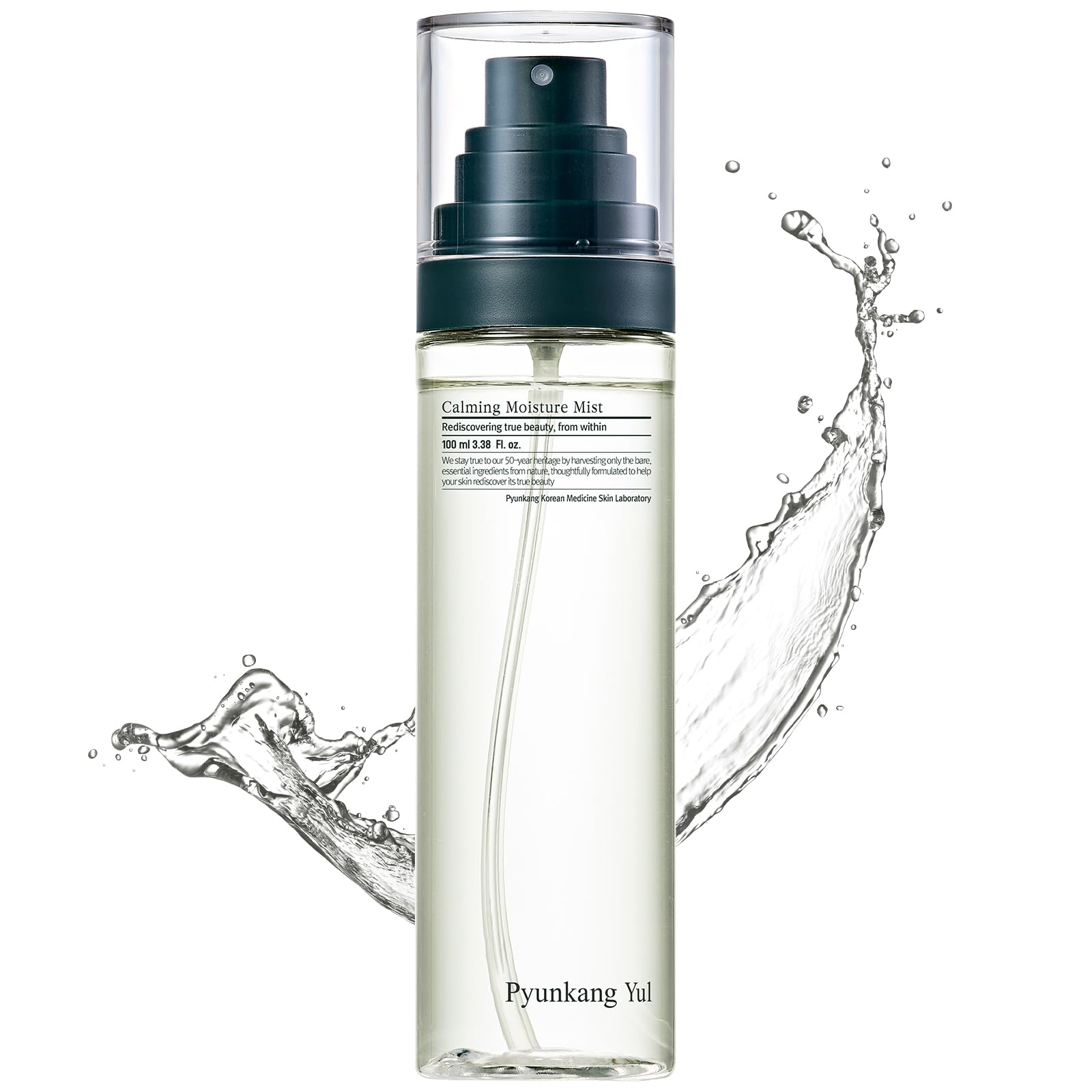Pyunkang YUL PKY Calming Moisture Mist bottle ready for refreshing hydration on sensitive skin.