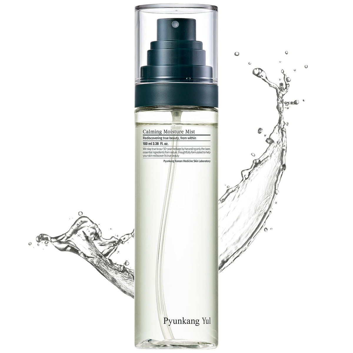 Pyunkang YUL PKY Calming Moisture Mist bottle ready for refreshing hydration on sensitive skin.