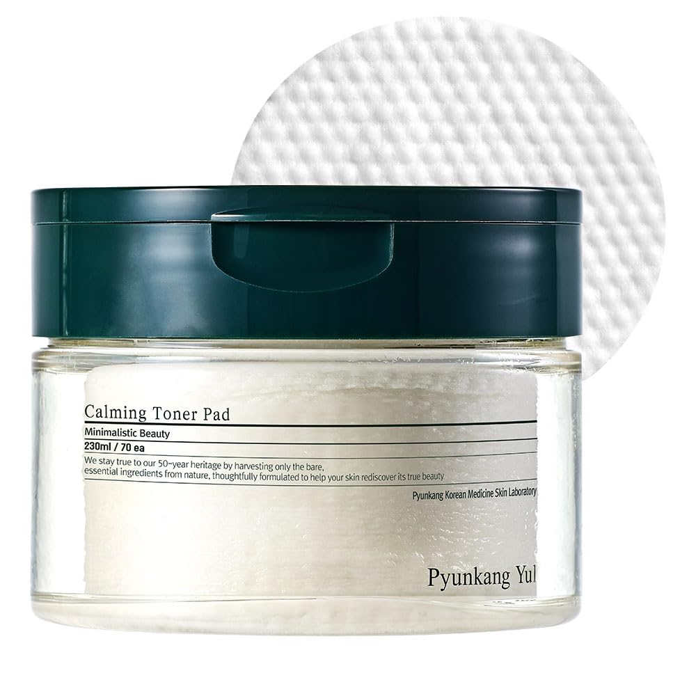 Pyunkang Yul PKY Calming Toner Pad packaging signaling soothing skincare routine