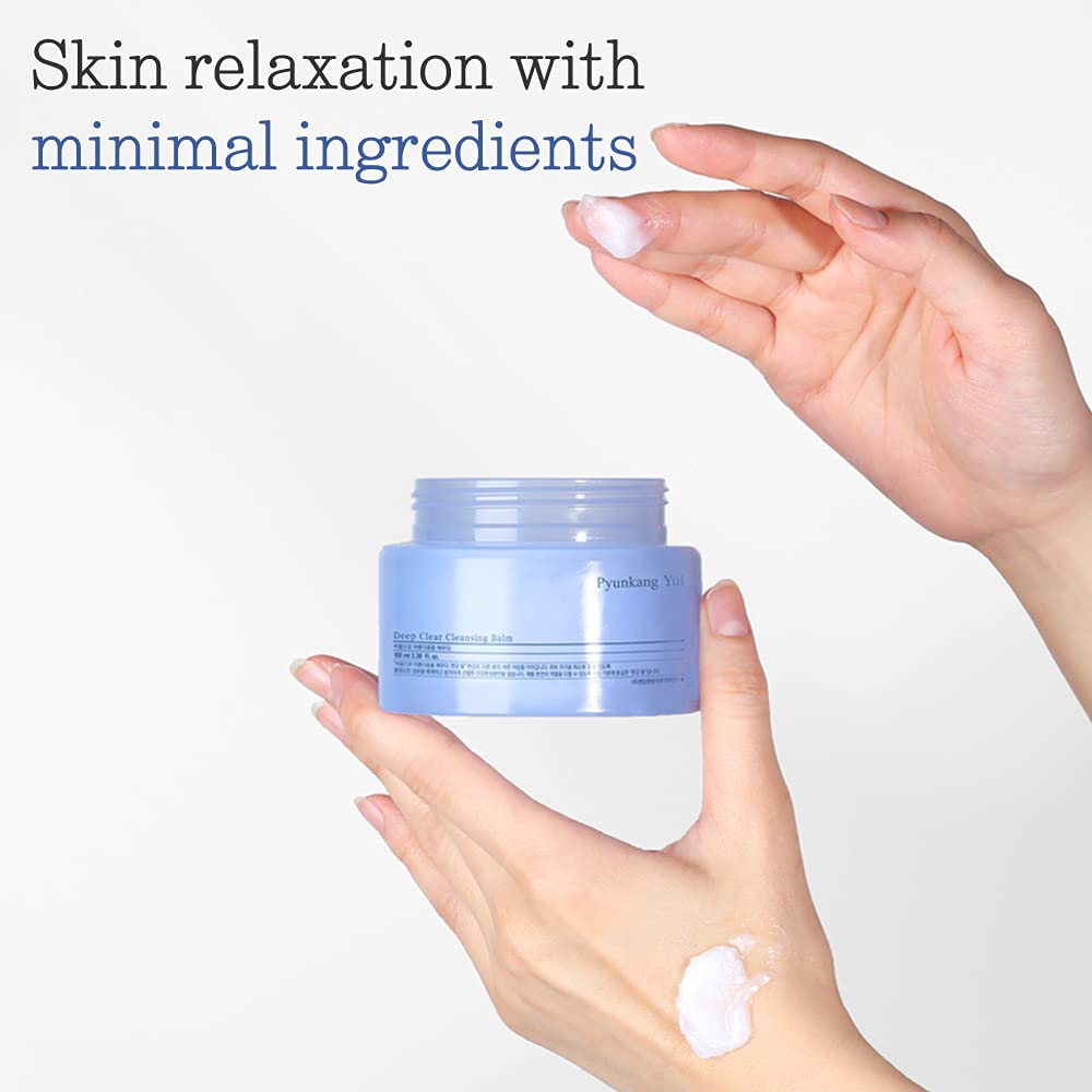 Iconic ingredients of Pyunkang Yul cleansing balm, known for nourishing and calming skin.