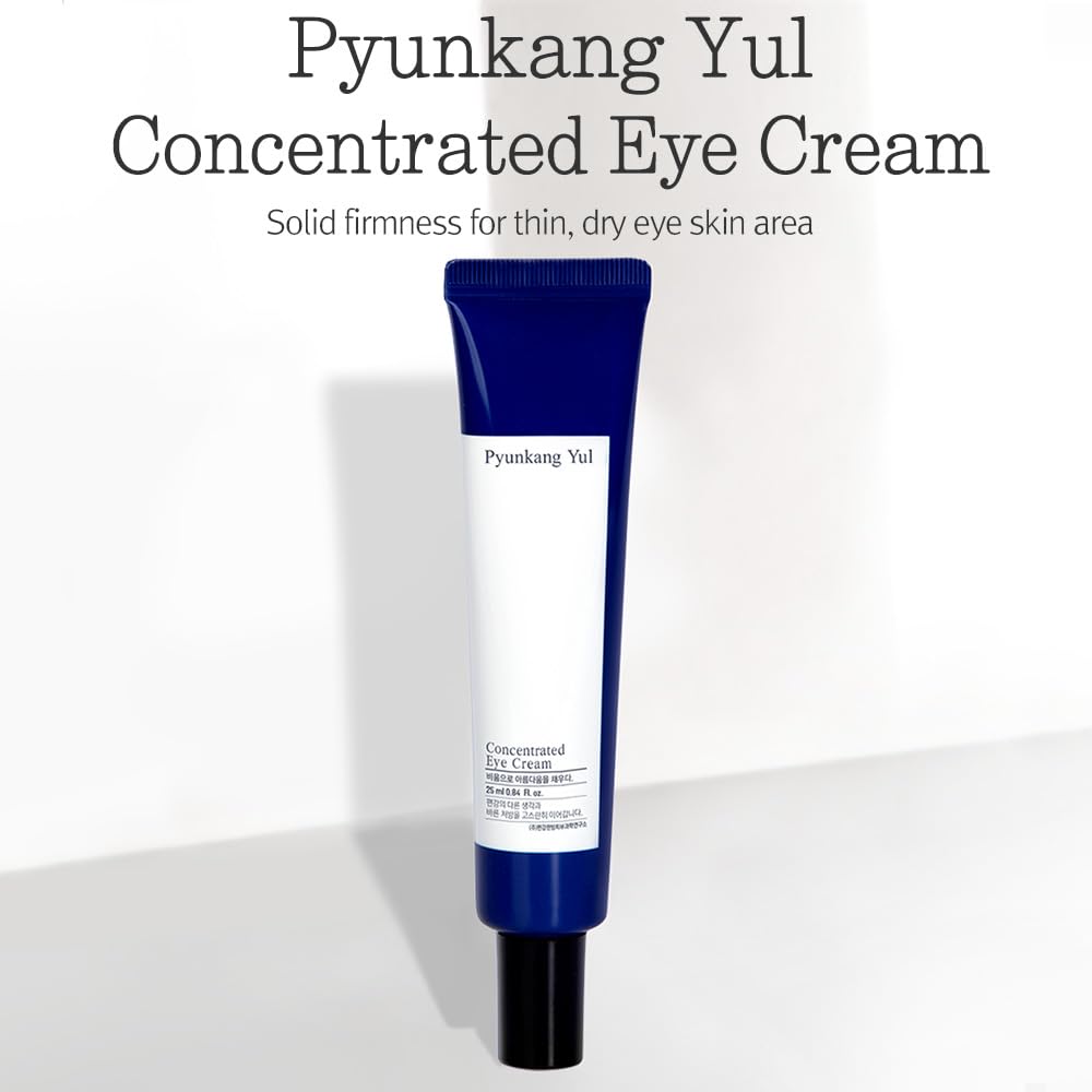 PKY Eye Cream with shea butter visuals emphasize deep moisturization