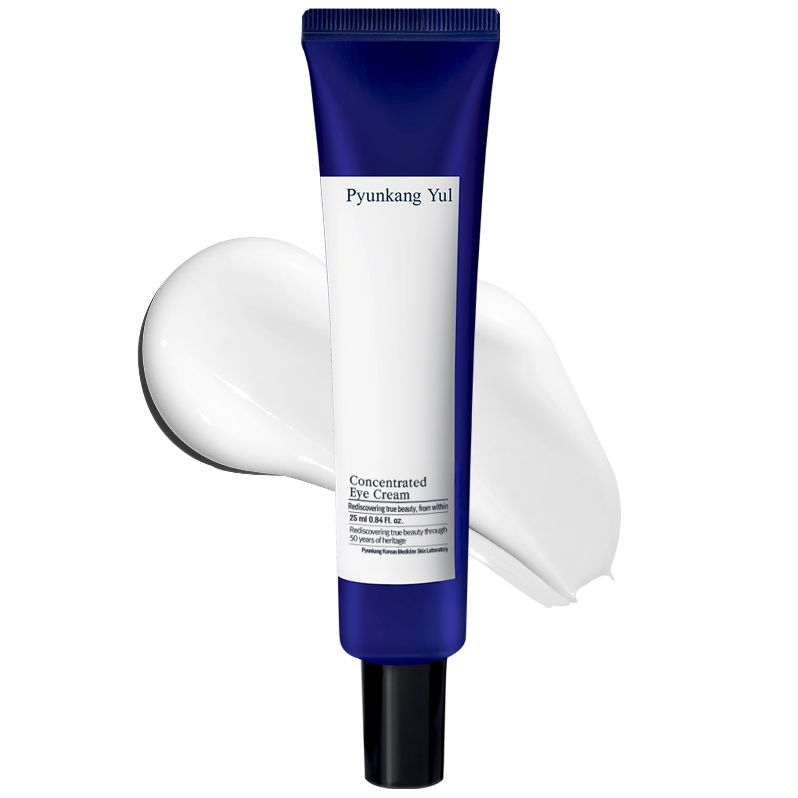 Pyunkang Yul PKY Eye Cream tube closeup showing rich hydration for delicate eye area