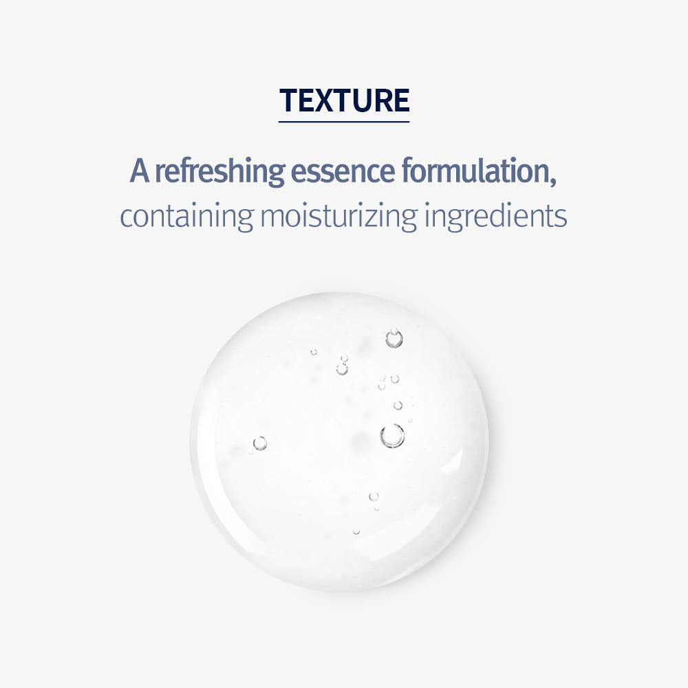 Pyunkang Yul PKY mask application after use reveals dewy, refreshed skin.