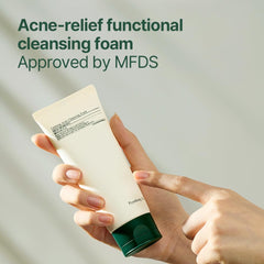 Pyunkang Yul cleanser tea tree extract promotes soothing oil control.