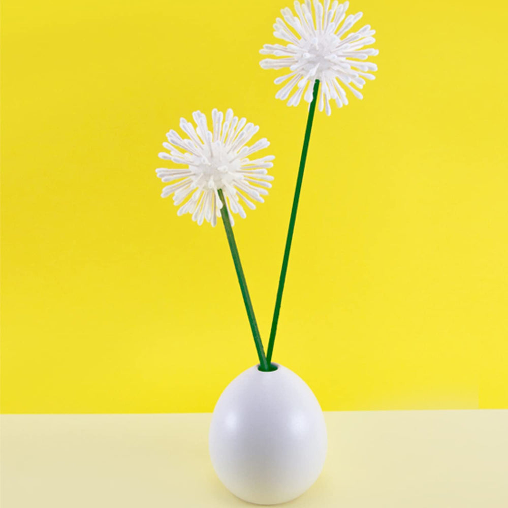 Q-tips packaging is recyclable, supporting eco-friendly habits.