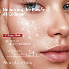 Qawnfy bio-collagen hydrogel sheet close-up smooth texture for comfortable wear
