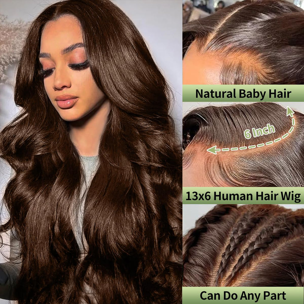 QBRVP body-wave HD lace-front displays fuller texture and versatile styling