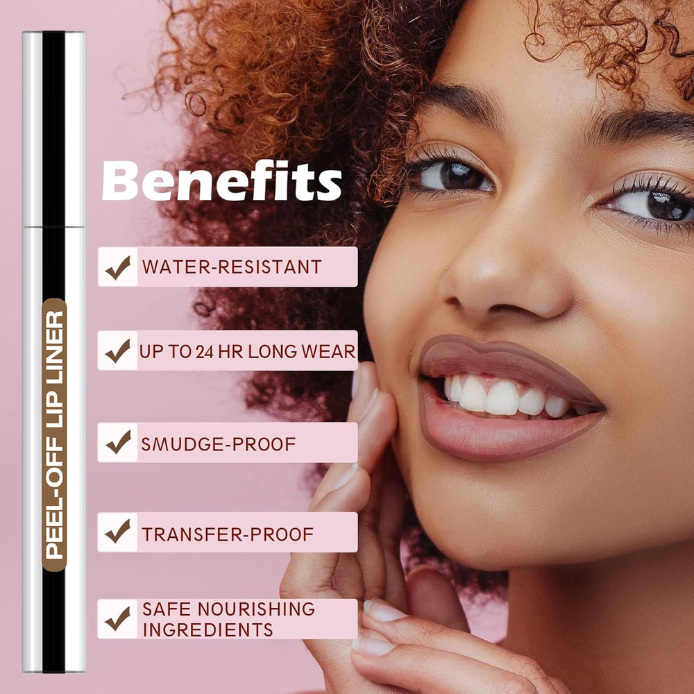 QCMME waterproof and transfer-proof formula keeps lip color vivid all day.