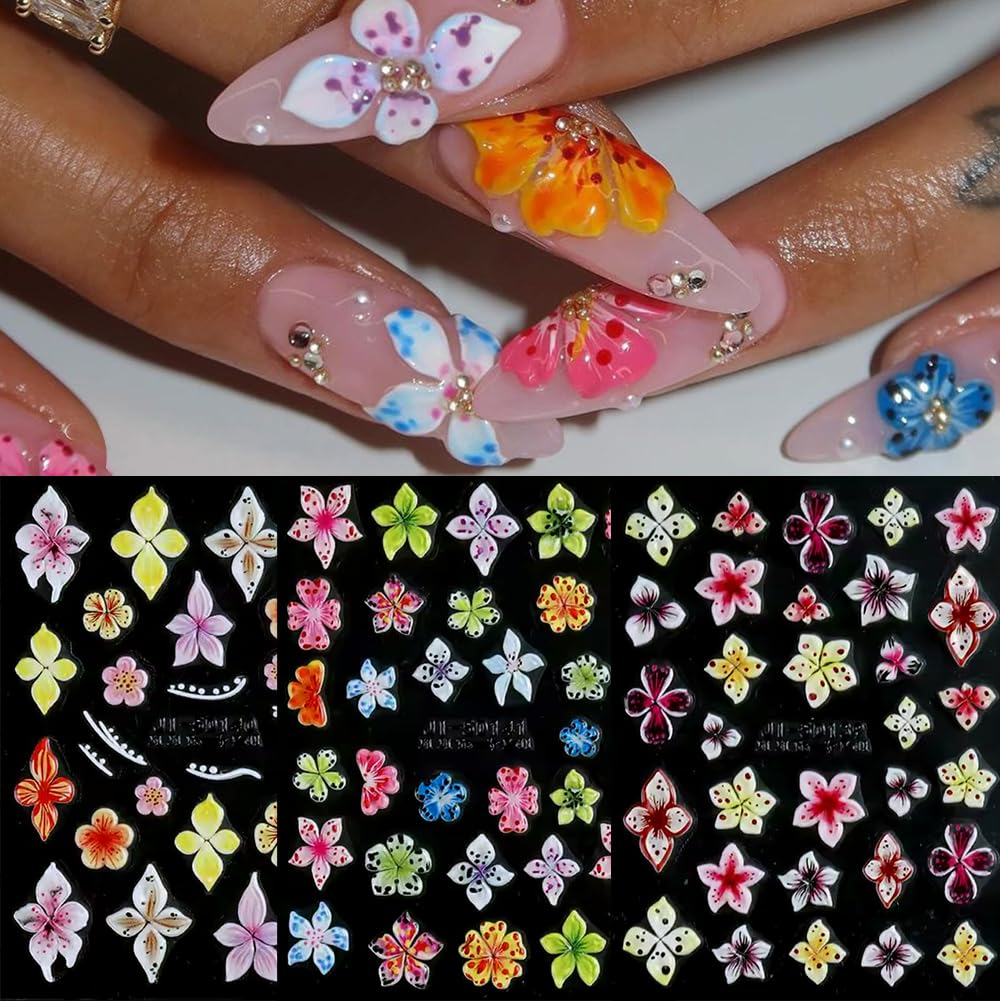 Qdsuh versatile stickers suit parties, events, or casual daily nail styling.