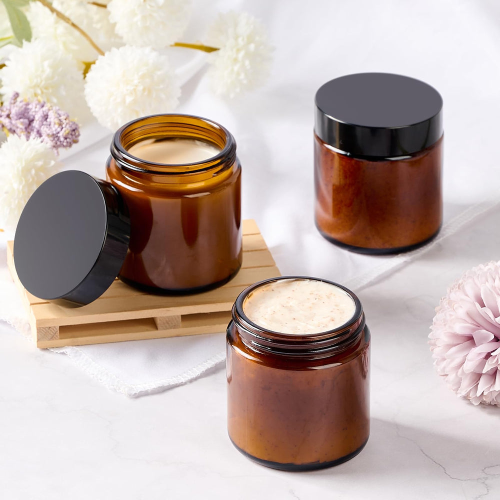 Qeirudu 4 oz jar suitable for lotions, balms, candles