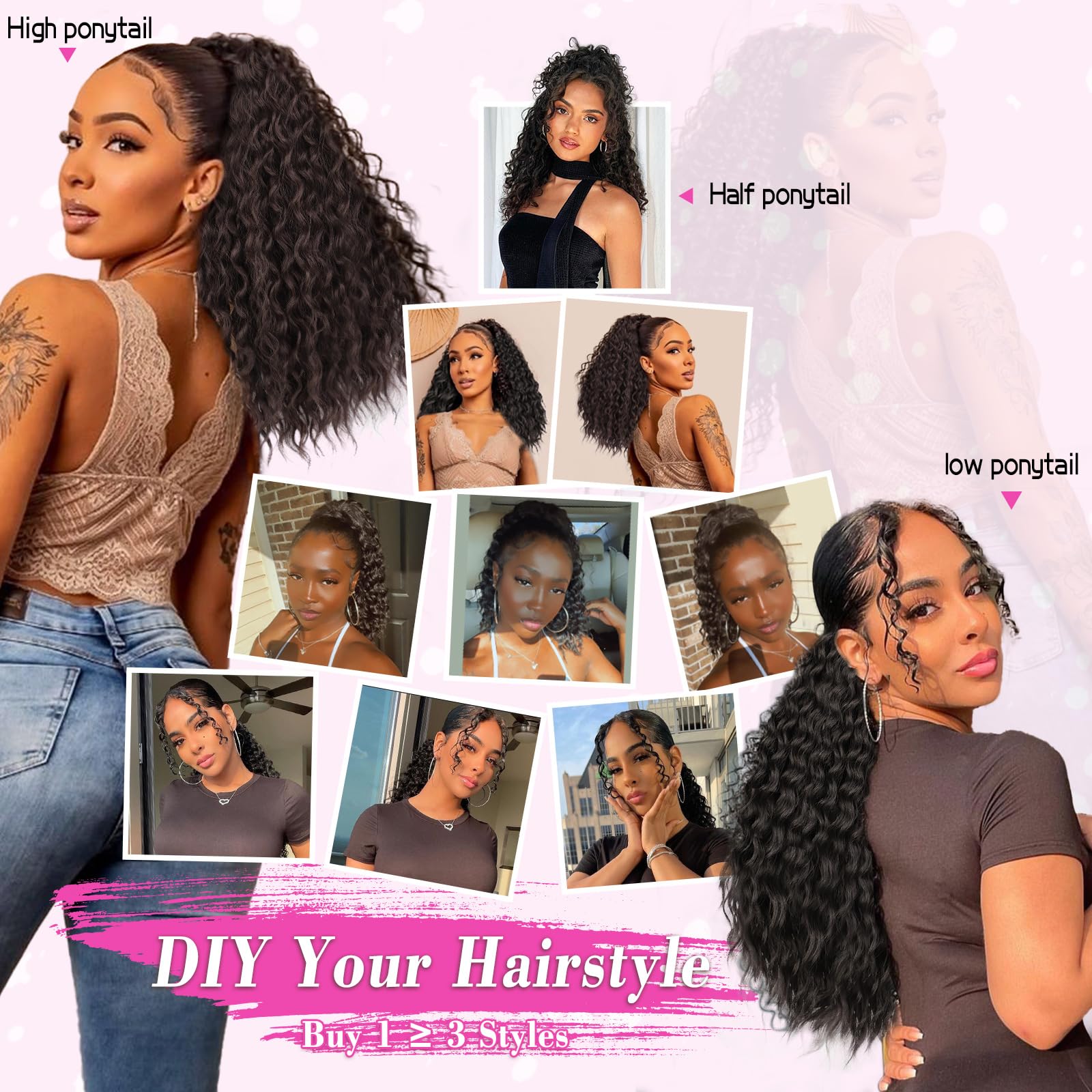 QGZ Lightweight 125g design keeps hair comfortable all day