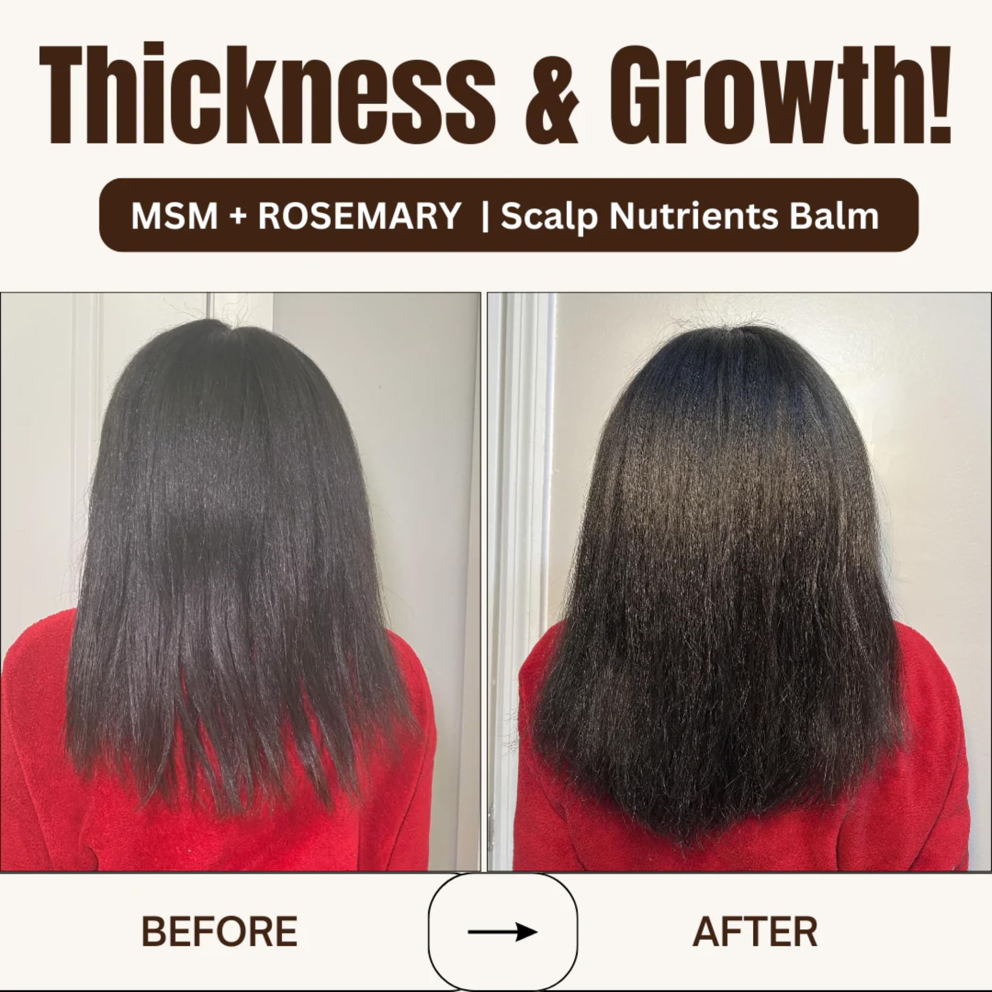 Castor and Coconut oils contribute to scalp conditioning.