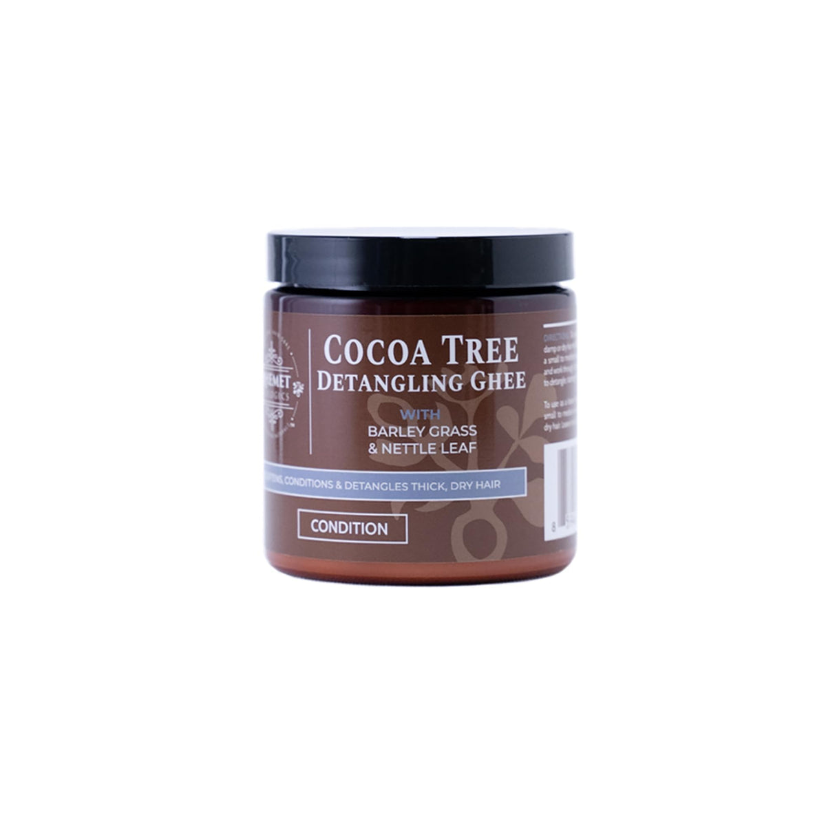 Qhemet Cocoa Tree Detangling Ghee bottle for smooth detangling on high porosity hair