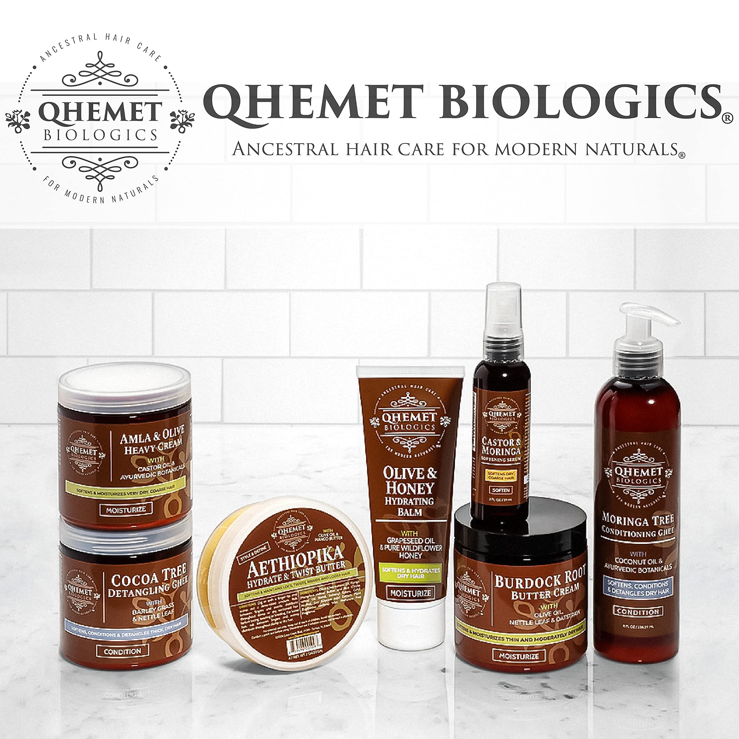 Qhemet Cocoa Tree Detangling Ghee demonstrates thickening consistency over time