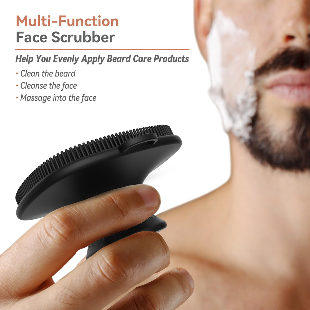 QiaKeoo durable-handle image shows a non-slip grip during bath routines.