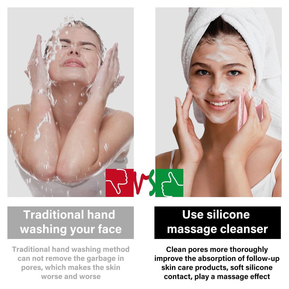 QiaKeoo compact travel-size scrubber ideal for trips and on-the-go skincare