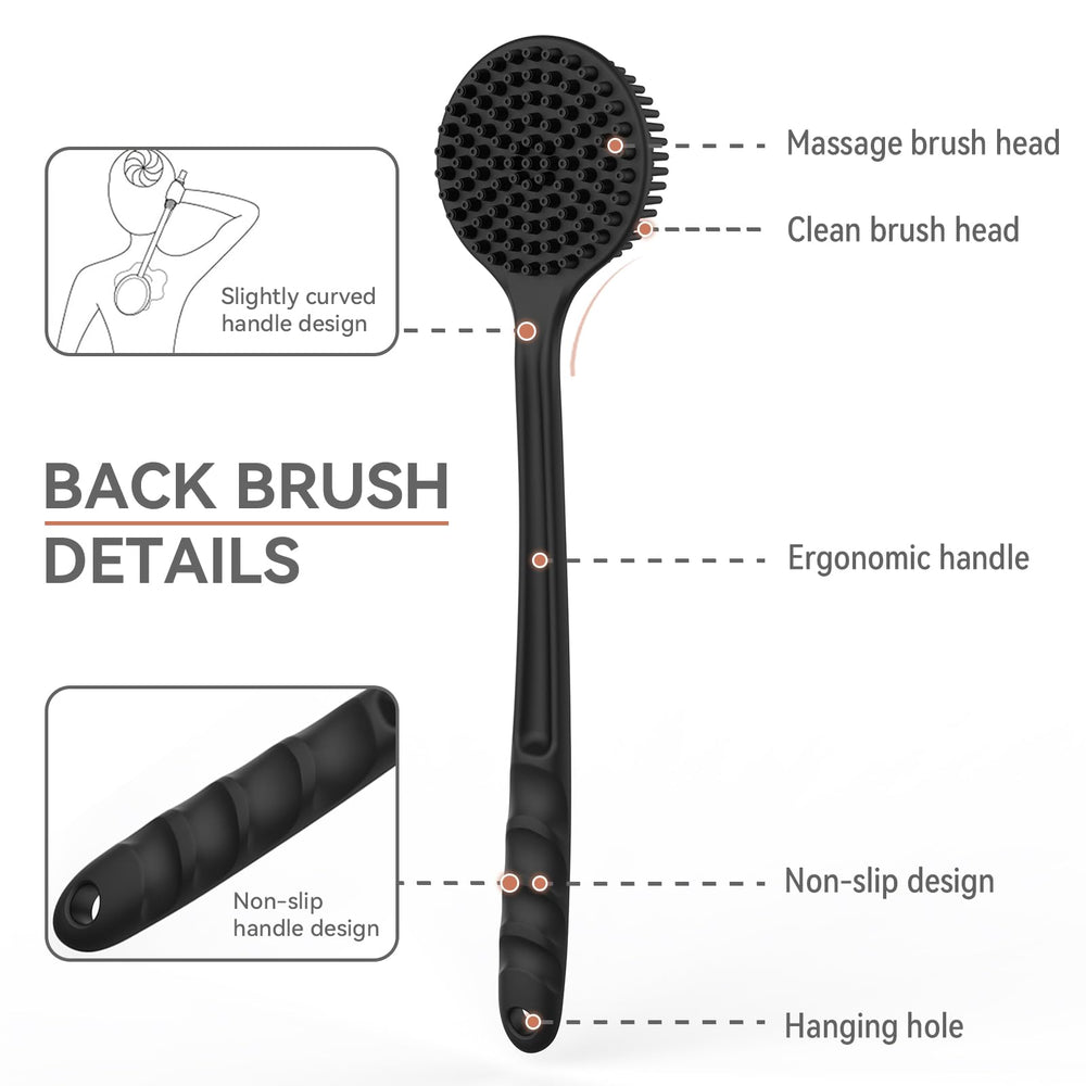 QiaKeoo face-brush image highlights delicate facial cleansing and refreshed complexion.