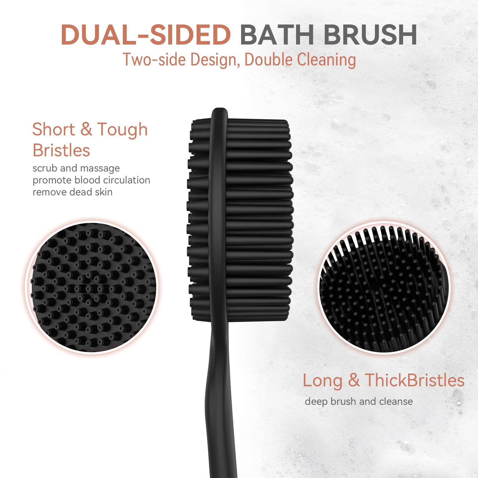 QiaKeoo silicone-exfoliation-brush image for skin texture improvement.