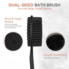 QiaKeoo silicone-exfoliation-brush image for skin texture improvement.