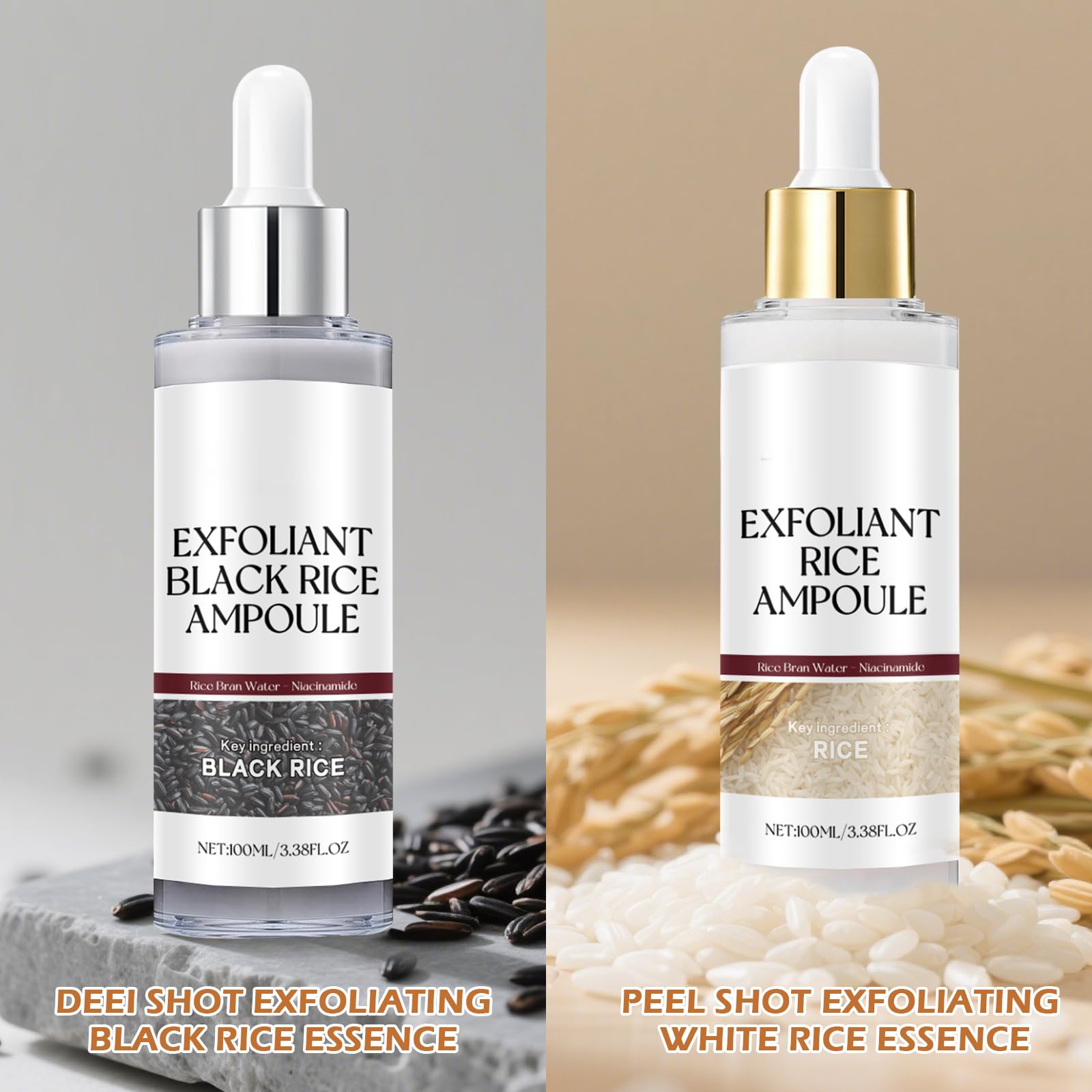 QIAOREYIFAG Ampoule drops in action illustrating easy application.