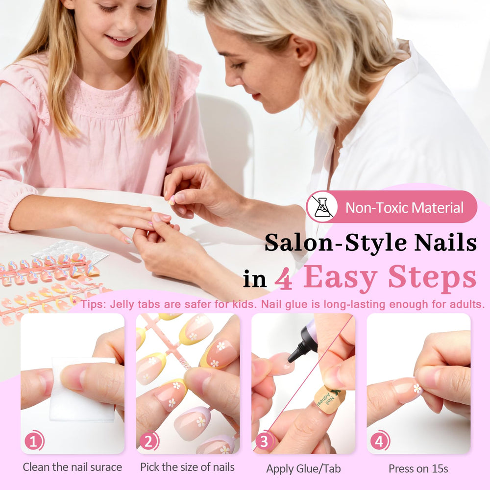 QIEK no-fuss ready-to-wear nails for quick party-ready looks.