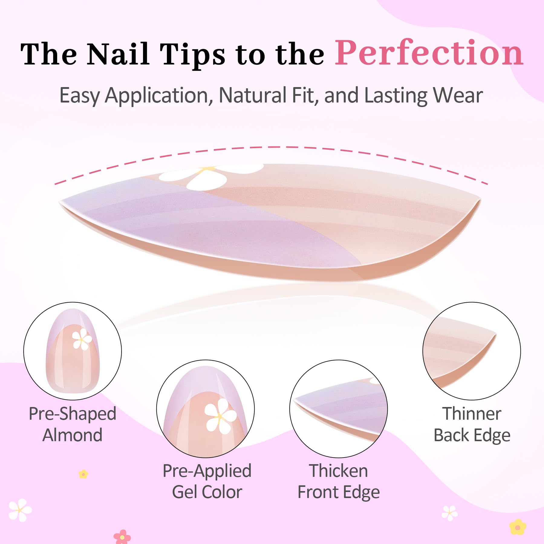 QIEK mini-file-cuticle-stick, included tools simplify prep and tidy nails.