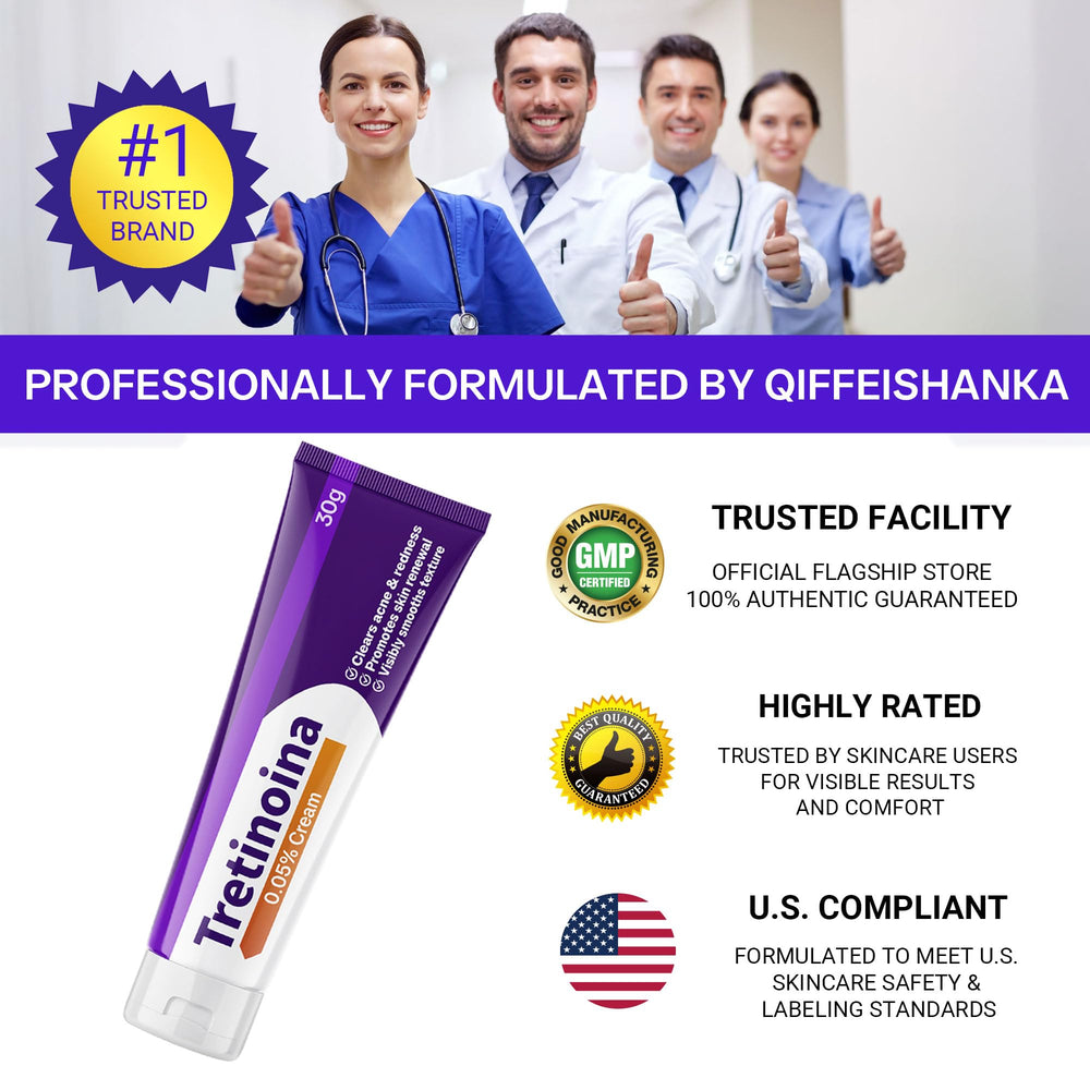 QIFEISHANKA Trelinoina Cream skin-clarity—smoother texture and improved tone with regular use